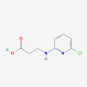 3-((6-Chloropyridin-2-yl)amino)propanoic acid
