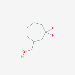 (3,3-Difluorocycloheptyl)methanol