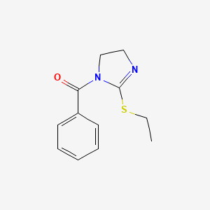(2-(ethylthio)-4,5-dihydro-1H-imidazol-1-yl)(phenyl)methanone
