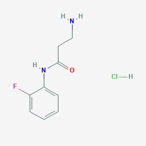 N~1~-(2-fluorophenyl)-beta-alaninamide