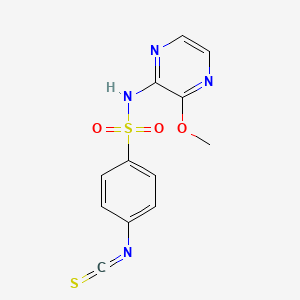4-isothiocyanato-N-(3-methoxypyrazin-2-yl)benzenesulfonamide