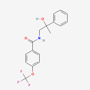 N-(2-hydroxy-2-phenylpropyl)-4-(trifluoromethoxy)benzamide