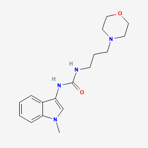1-(1-methyl-1H-indol-3-yl)-3-(3-morpholinopropyl)urea