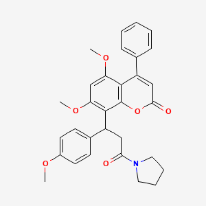molecular formula C31H31NO6 B2698404 CMLD-2 