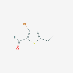 3-Bromo-5-ethylthiophene-2-carbaldehyde