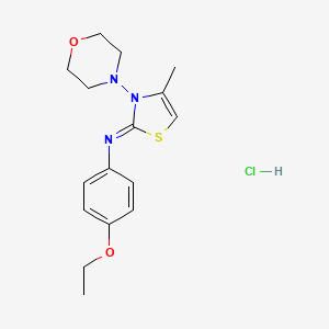 (Z)-4-ethoxy-N-(4-methyl-3-morpholinothiazol-2(3H)-ylidene)aniline hydrochloride