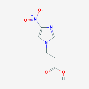 3-(4-nitro-1H-imidazol-1-yl)propanoic acid