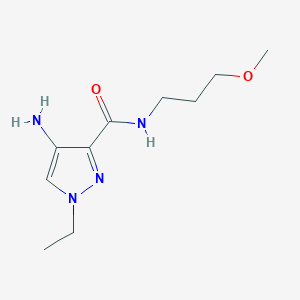 4-Amino-1-ethyl-N-(3-methoxypropyl)-1H-pyrazole-3-carboxamide