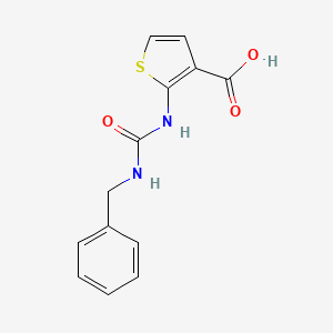 2-(3-Benzylureido)thiophene-3-carboxylic acid