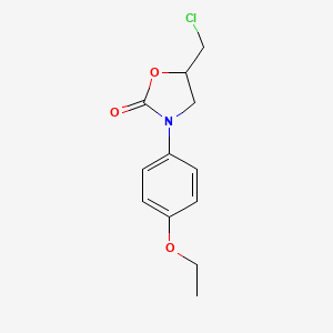 5-(Chloromethyl)-3-(4-ethoxyphenyl)-1,3-oxazolidin-2-one