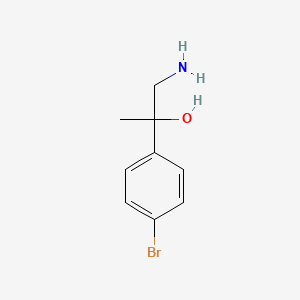 molecular formula C9H12BrNO B2699048 1-Amino-2-(4-bromophenyl)propan-2-ol CAS No. 179821-65-9
