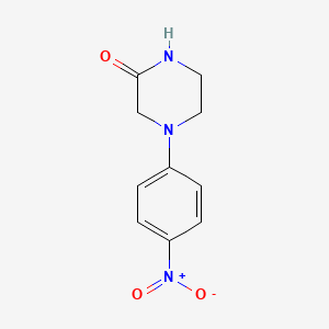 4-(4-Nitrophenyl)piperazin-2-one