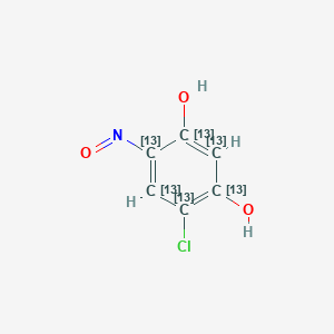 4-Chloro-6-nitrosoresorcinol-13C6