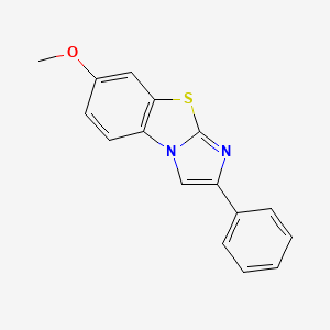 6-Methoxy-2-phenylimidazo[2,1-b][1,3]benzothiazole