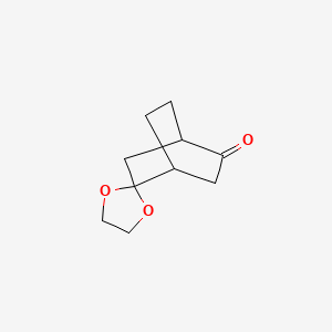 Spiro[bicyclo[2.2.2]octane-2,2'-[1,3]dioxolan]-5-one