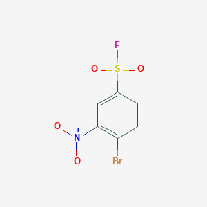 4-Bromo-3-nitrobenzene-1-sulfonyl fluoride