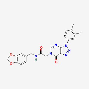 molecular formula C22H20N6O4 B2699398 ERK2 allosteric-IN-1 