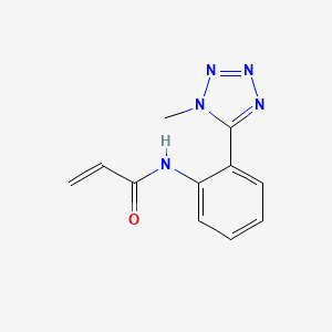 N-[2-(1-Methyltetrazol-5-yl)phenyl]prop-2-enamide