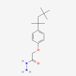 2-[4-(1,1,3,3-Tetramethylbutyl)phenoxy]acetohydrazide