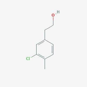 molecular formula C9H11ClO B2699516 3-Chloro-4-methylphenethyl alcohol CAS No. 1314959-68-6
