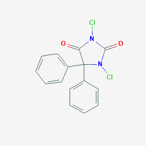 molecular formula C15H10Cl2N2O2 B026996 N,N-Dichlorophenytoin CAS No. 100965-46-6