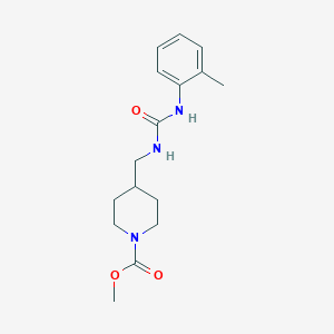 Methyl 4-((3-(o-tolyl)ureido)methyl)piperidine-1-carboxylate