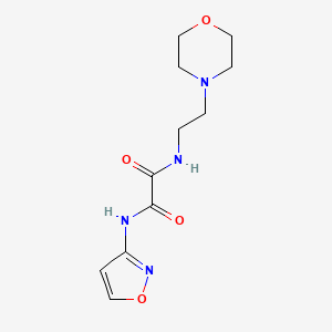 N1-(isoxazol-3-yl)-N2-(2-morpholinoethyl)oxalamide