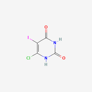 6-chloro-5-iodopyrimidine-2,4(1H,3H)-dione