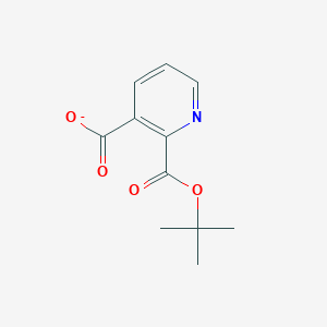 molecular formula C11H13NO4 B2700167 2-(tert-Butoxycarbonyl)pyridine-3-carboxylate CAS No. 142777-97-7