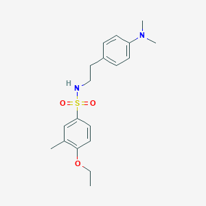 N-(4-(dimethylamino)phenethyl)-4-ethoxy-3-methylbenzenesulfonamide