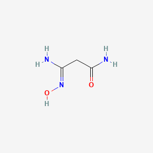 (3Z)-3-Amino-3-(hydroxyimino)propanamide