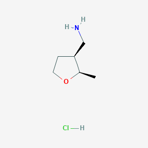 Cis-(2-methyltetrahydrofuran-3-yl)methanamine hydrochloride