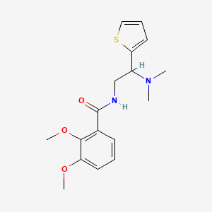 N-[2-(dimethylamino)-2-thiophen-2-ylethyl]-2,3-dimethoxybenzamide