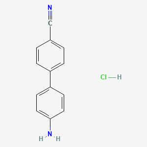 4-(4-Aminophenyl)benzonitrile hydrochloride