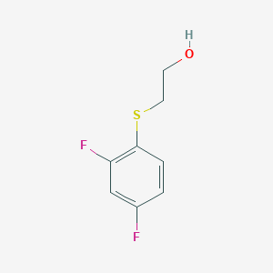molecular formula C8H8F2OS B2701035 2,4-Difluorophenylthioethanol CAS No. 688762-79-0