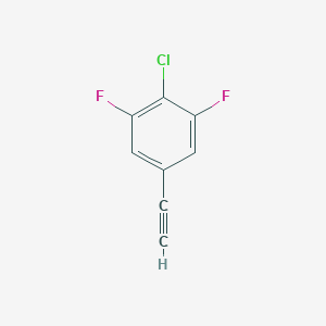 2-Chloro-5-ethynyl-1,3-difluorobenzene