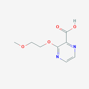 3-(2-Methoxyethoxy)pyrazine-2-carboxylic acid