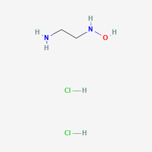 molecular formula C2H10Cl2N2O B2701130 Aminoethylhydroxylamine dihydrochloride CAS No. 84627-31-6