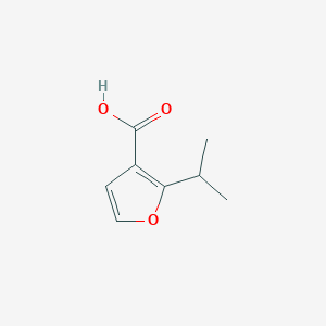 molecular formula C8H10O3 B2701223 2-(Propan-2-yl)furan-3-carboxylic acid CAS No. 99698-80-3