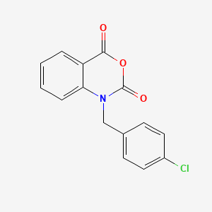 molecular formula C15H10ClNO3 B2701233 1-[(4-Chlorophenyl)methyl]-3,1-benzoxazine-2,4-dione CAS No. 16512-78-0
