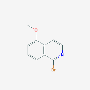 molecular formula C10H8BrNO B2701247 1-Bromo-5-methoxyisoquinoline CAS No. 1207448-19-8