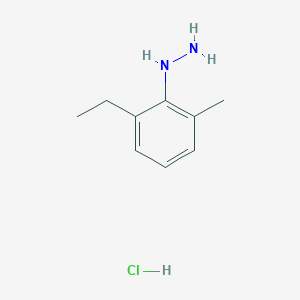 (2-Ethyl-6-methylphenyl)hydrazine hydrochloride
