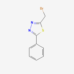 2-(Bromomethyl)-5-phenyl-1,3,4-thiadiazole