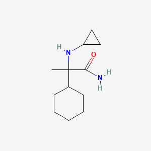 2-cyclohexyl-N~2~-cyclopropylalaninamide