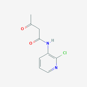 N-(2-chloropyridin-3-yl)-3-oxobutanamide
