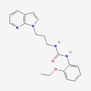 1-(3-(1H-pyrrolo[2,3-b]pyridin-1-yl)propyl)-3-(2-ethoxyphenyl)urea