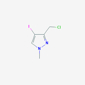 3-(Chloromethyl)-4-iodo-1-methylpyrazole
