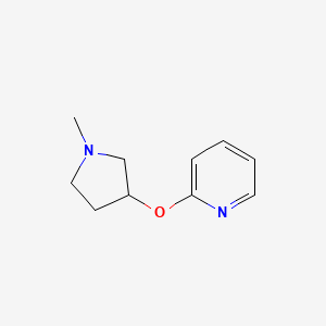 2-[(1-Methylpyrrolidin-3-yl)oxy]pyridine