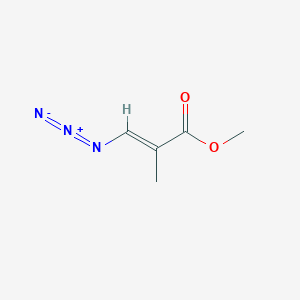 Methyl (E)-3-azido-2-methylprop-2-enoate