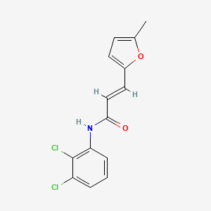 (E)-N-(2,3-dichlorophenyl)-3-(5-methylfuran-2-yl)acrylamide